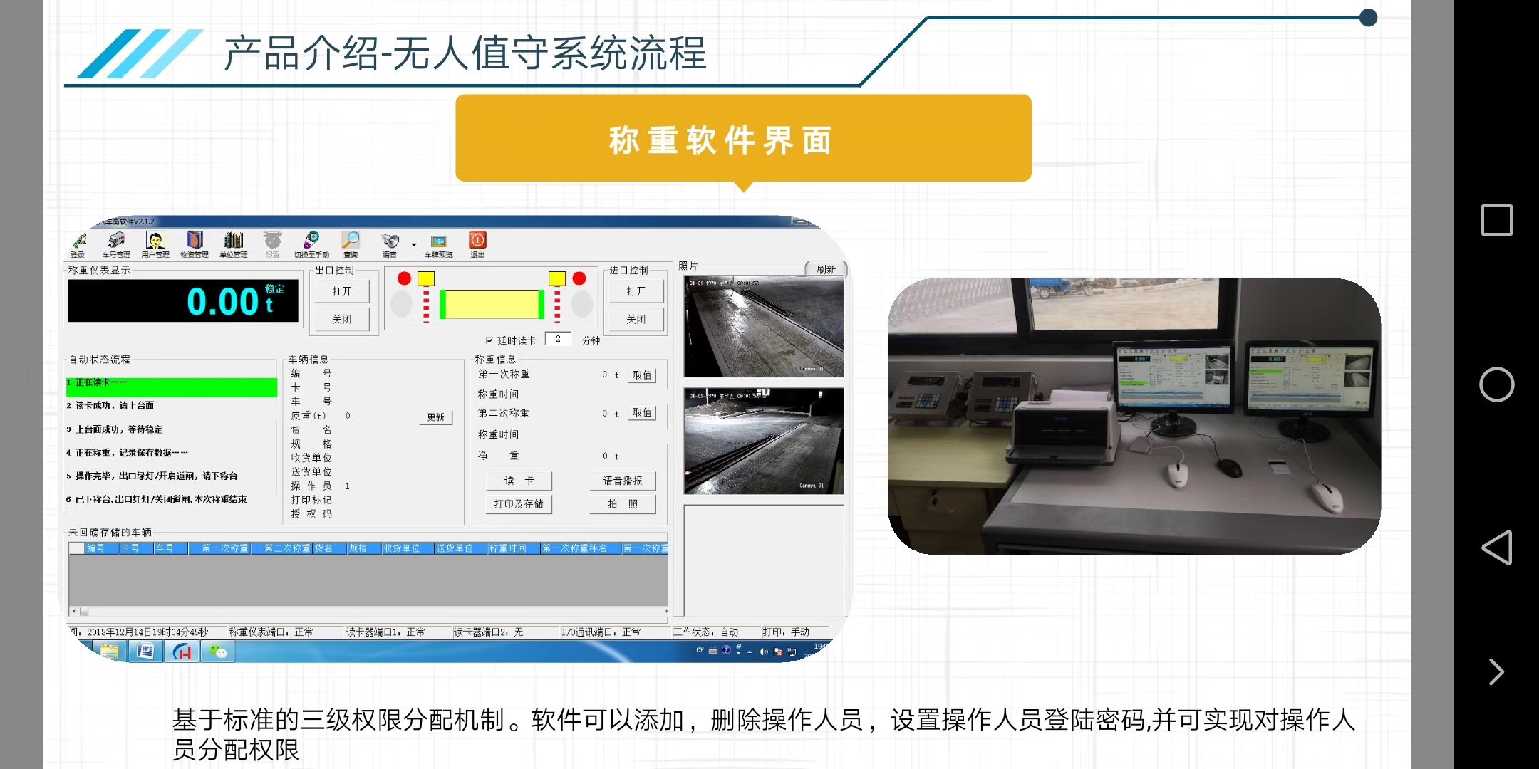 智能車輛稱重系統(tǒng)（無人值守）